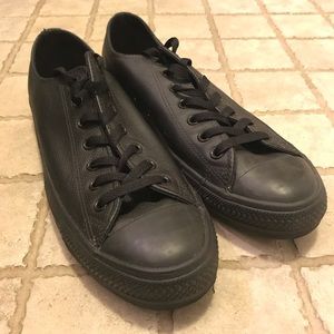 All-black Converse Shoes